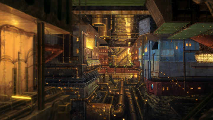 The backgrounds in this movie are absolutely gorgeous